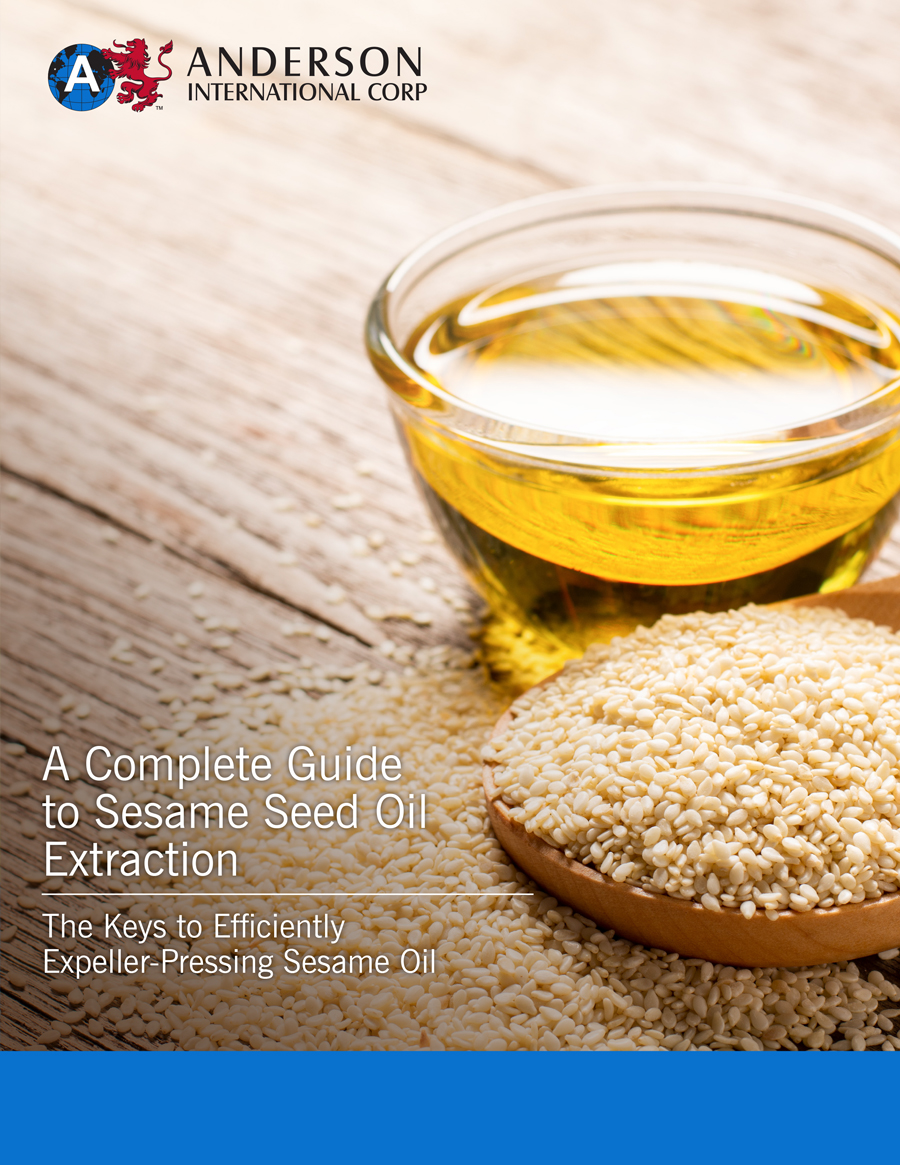 A Complete Guide to Sesame Seed Oil Extraction Anderson International